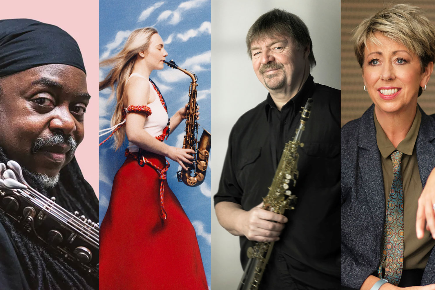 Courtney Pine, John Surman, Laura Misch, Nikki Iles and Tim