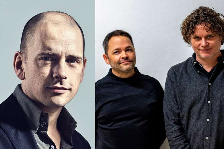 Scandi tours:  Tord Gustavsen (left) and Arve Henriksen and Harmen Fraanje (right)