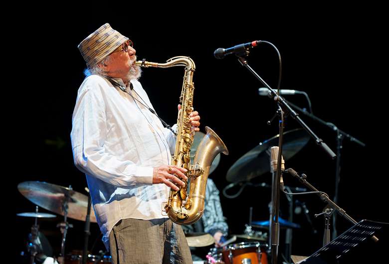 Charles Lloyd at Umbria Jazz 2024 - All photos by Tim Dickeson