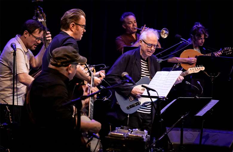 Bill Frisell with the Trondheim Jazz Orchestra - Photo by Thor Egil Leirtrø