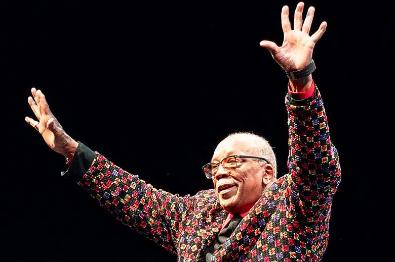 Quincy Jones at Umbria Jazz Festival in 2018 - Photo by Tim Dickeson