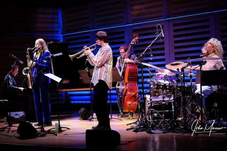 Emma Rawicz and band at Kings Place - Photo by John Morrow