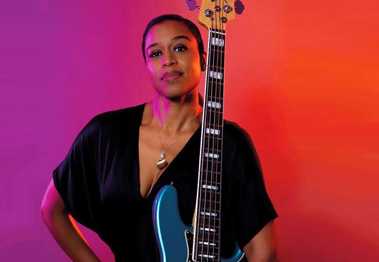 Bassist Yolanda Charles 