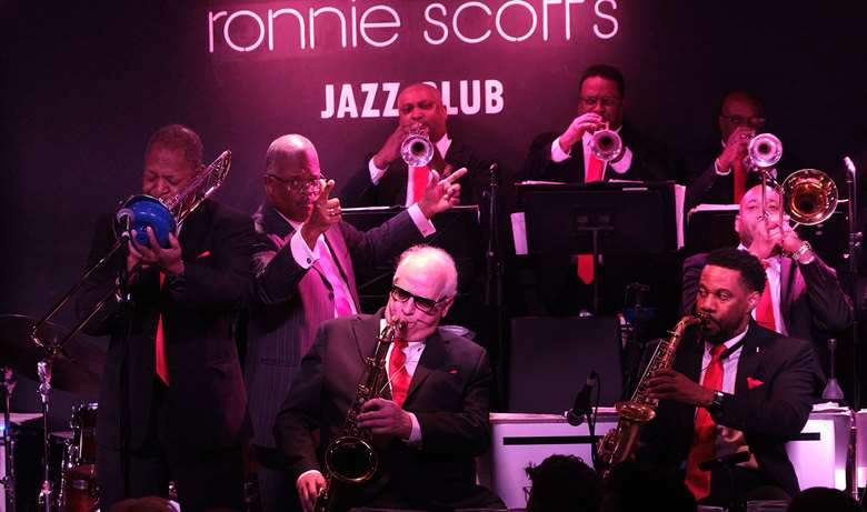 Count Basie Orchestra back at Ronnie's - Photo by Robert Crowley