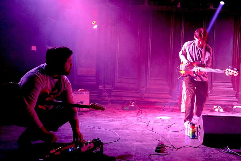 L-R: Alun Elliot-Williams and Harry Stoneham - Photos by Tony Benjamin 